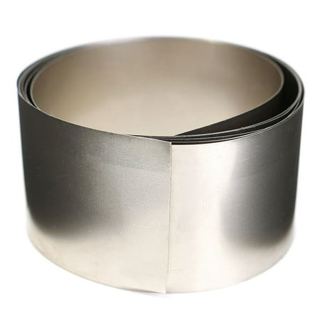 UK Silver Gray Pure Nickel Ni Metal Foil Plate Thin Sheet Belt 0.1x30x1000mm